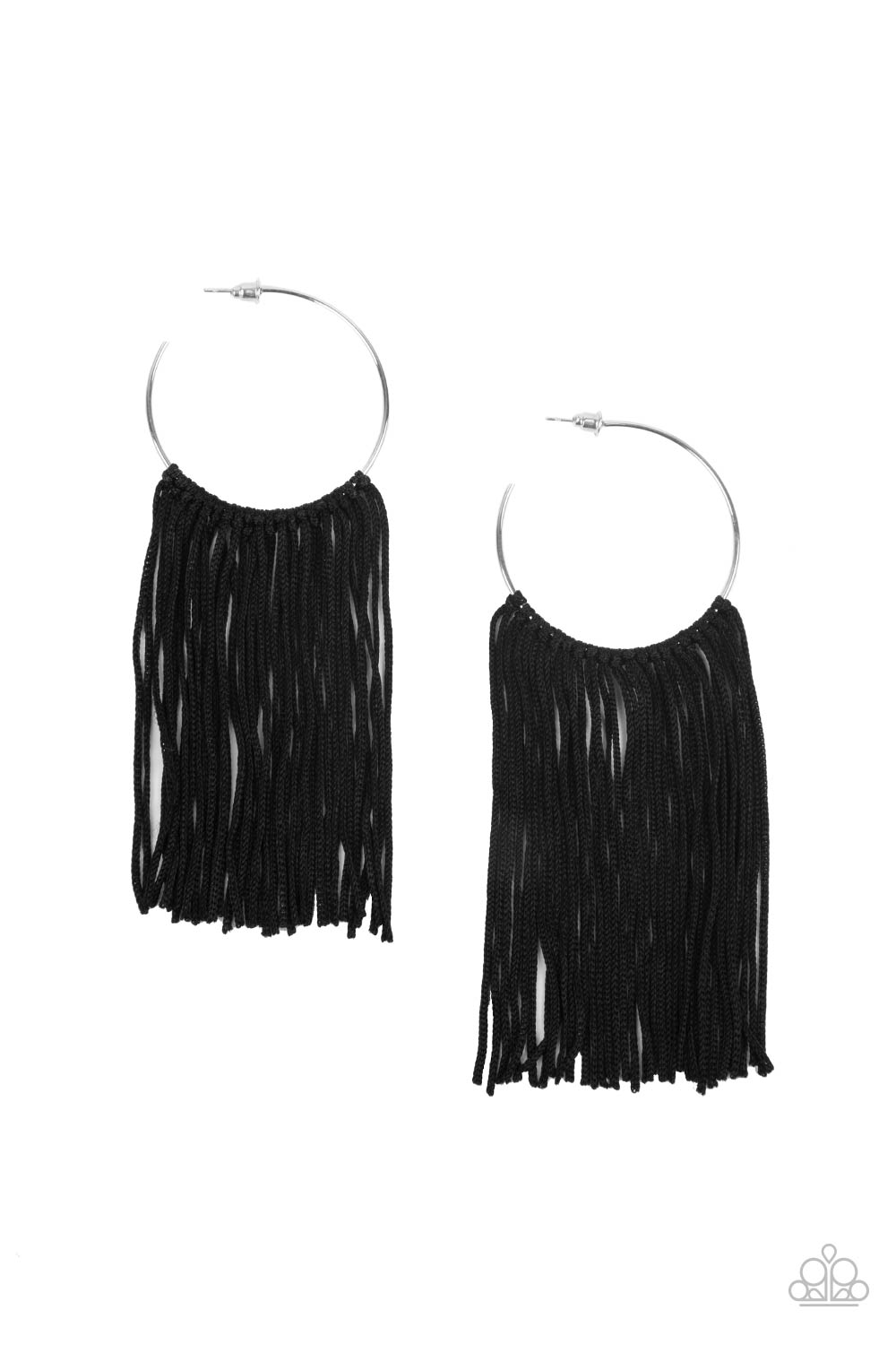 Flauntable Fringe - Black - Paparazzi