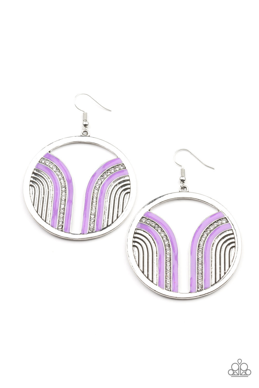 Delightfully Deco - Purple - Paparazzi Accessories