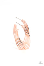 Load image into Gallery viewer, Industrial Illusion - Rose Gold - Paparazzi Accessories
