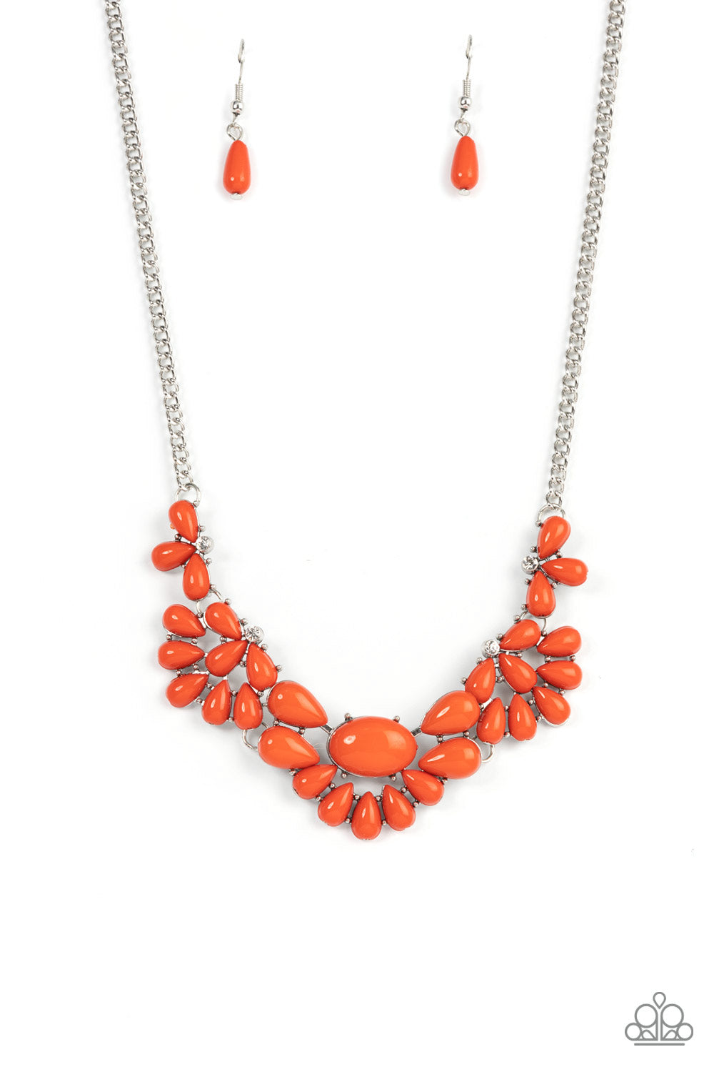 Secret GARDENISTA - Orange - Paparazzi Accessories