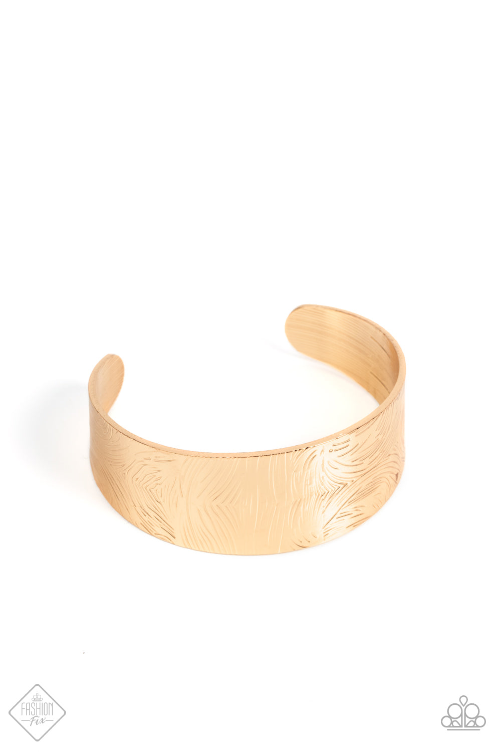 Coolly Curved - Gold - Paparazzi