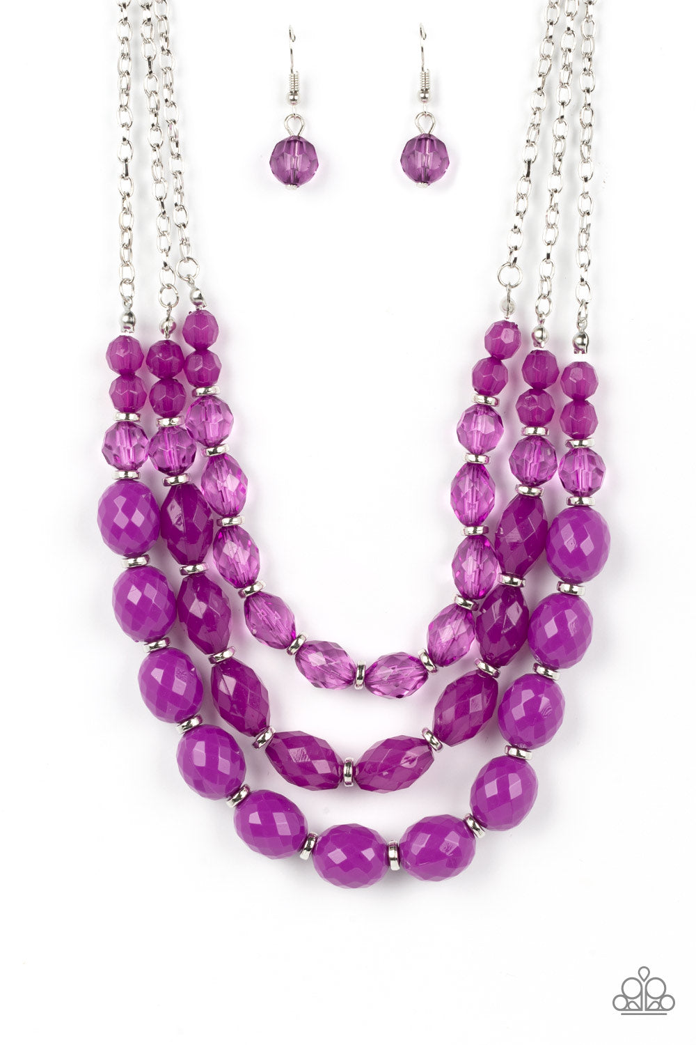 Tropical Hideaway - Purple - Paparazzi Accessories