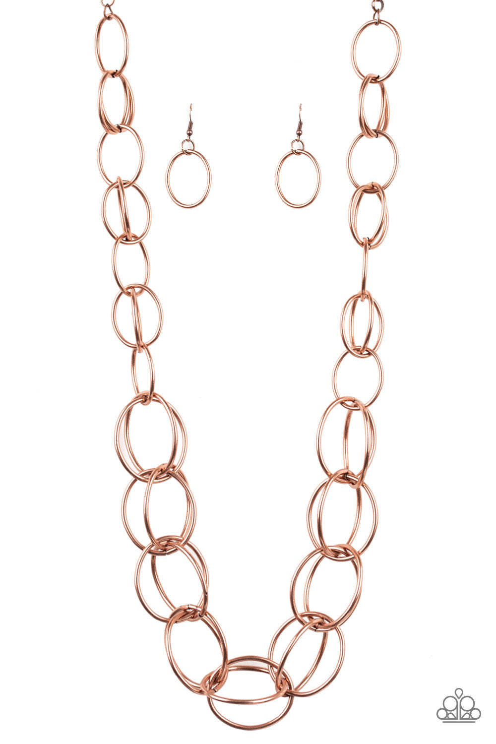 Elegantly Ensnared - Copper - Paparazzi Accessories